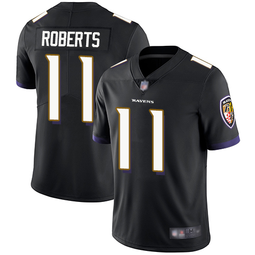 Baltimore Ravens Limited Black Men Seth Roberts Alternate Jersey NFL Football #11 Vapor Untouchable->baltimore ravens->NFL Jersey
